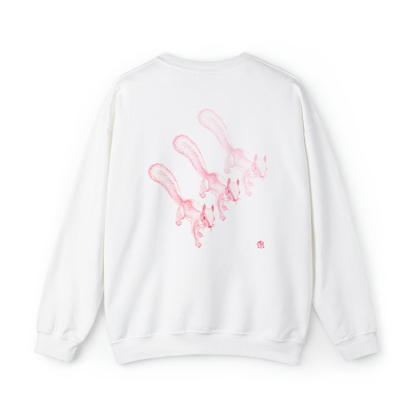 VILLA Pink Squirrel Crewneck